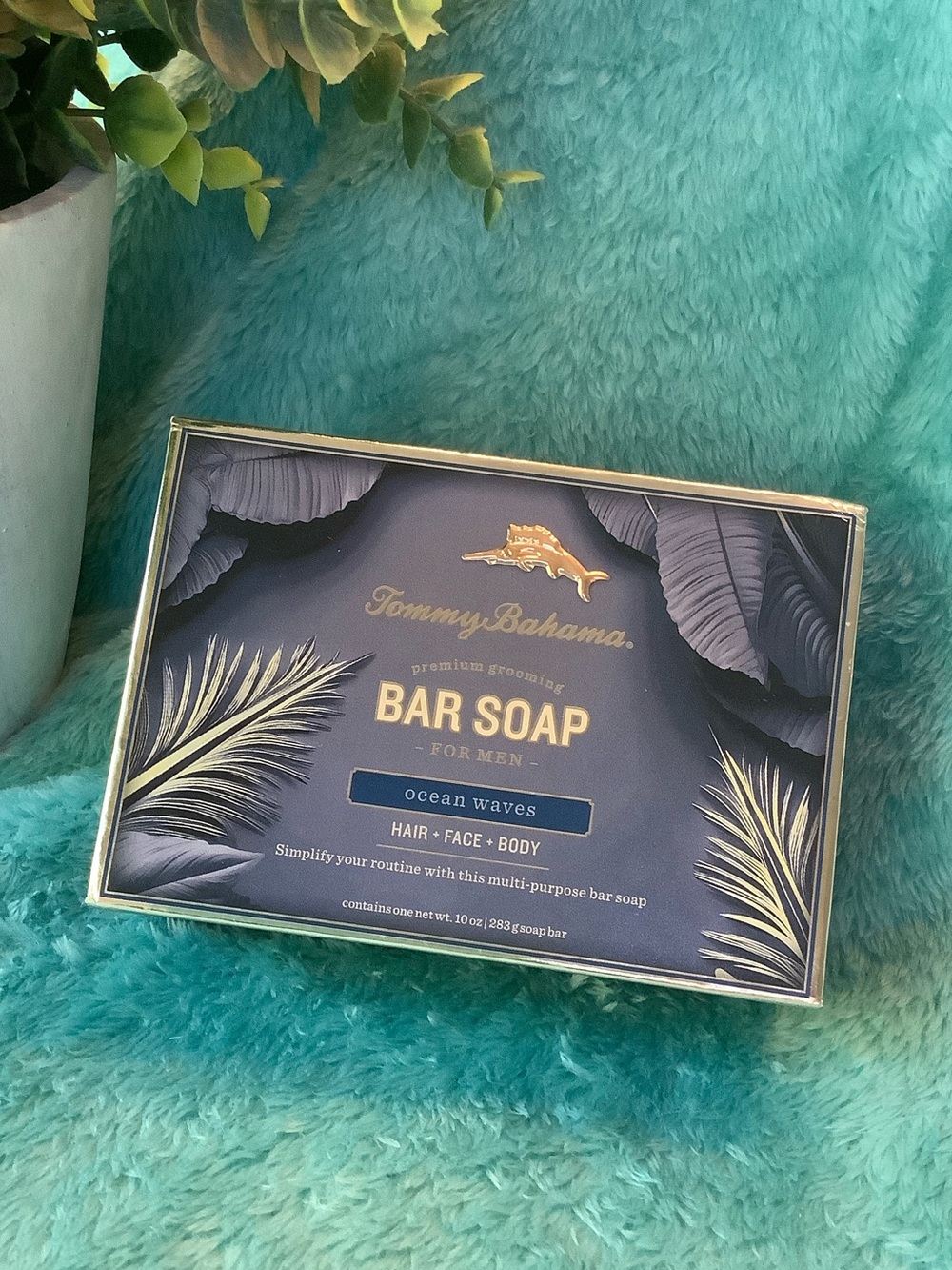 Tommy Bahama Premium Grooming Bar Soap NWT 10oz Scented Ocean Waves